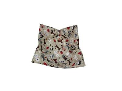 Dog Breed Soup Bowl Cozy Reversible Microwavable
