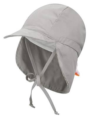Livingston Kid’s SPF 50+ UV Sun Ray Protective Safari Hat w/Neck Cover Sun Hat for Baby