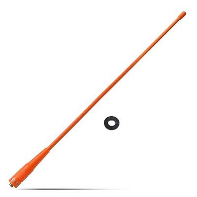 HYS-771N 15.6inch VHF/UHF Dual Band 144/430Mhz SMA-Female Antenna for Kenwood TK-360 TK-370 Baofeng/Pufeng UV-5R BF-F8+ SMA Male Ham Radio