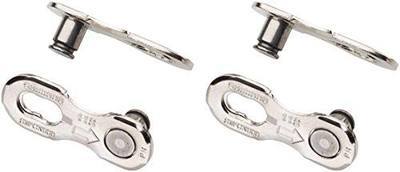 Shimano 11 Speed Quick-Link Connector SM-CN900 Silver 2 Pairs in Ziplock Bag
