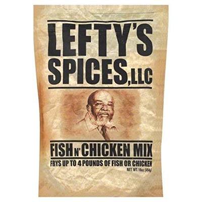 Lefty's Spices Fish n' Chicken Mix 16 oz ( Pack of 2 )