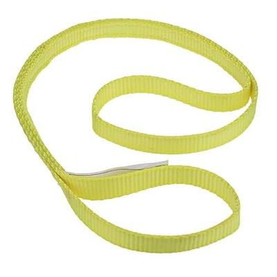 uxcell 3 feet Lifting Straps 2200 lbs Lift Sling Tow Rope Eye to Eye Webbing Sling Forklift Truck for Tree Work Moving Furniture
