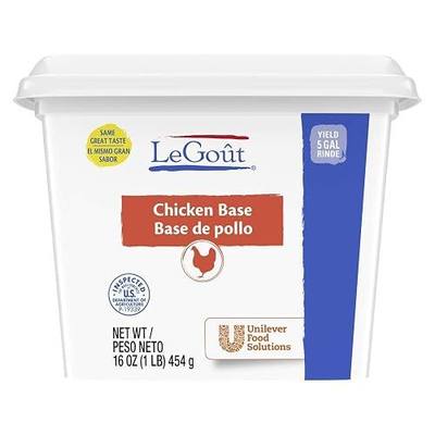 LeGout Chicken Stock Base, Gluten Free, 1 lb, Pack of 12