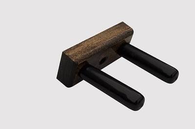 KR Ideas Vertical "Guitar Hero" Guitar Wall Mount (Made in the USA) (Aged)