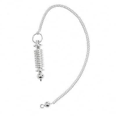Jet 16 Isis Silver Pendulum Copper Pendulum High Energy Divination Spiritual Point Dowsing Meditation Yoga Balancing