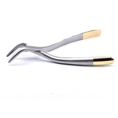 1 Piece Dental Tooth Extraction Forcep for Root Fragment | Minimally Invasive Dental Instrument Curved Forcep (Maxillary and mandibular teeth)