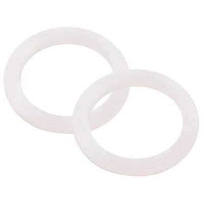 DERNORD Silicone Washer Gasket Sealing O Rings Inner Diameter: 38mm / 1.5" (Pack of 2)
