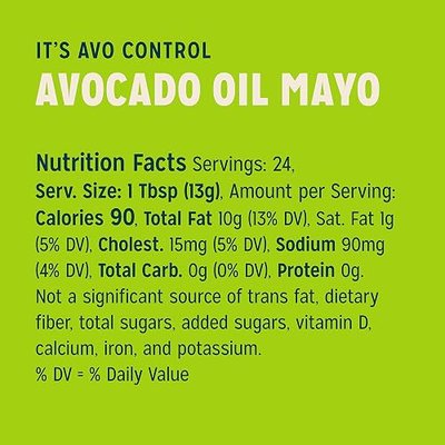 Sir Kensington's Mayonnaise 2 Count Avocado Oil Mayo Keto Diet & Paleo Diet Certified Gluten Free & Non-GMO Project Verified Condiment 12 oz