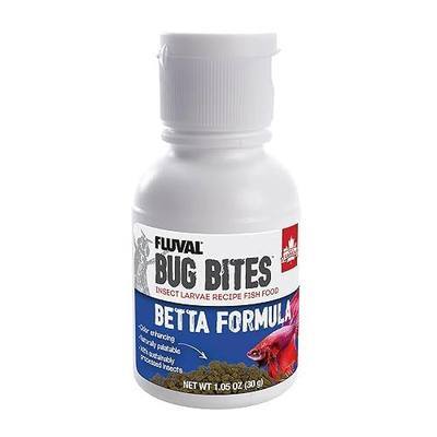 Fluval Bug Bites Betta Fish Food, Granules for Small to Medium Sized Fish, 1.05 Oz. | Granules for Small to Medium Sized Fish