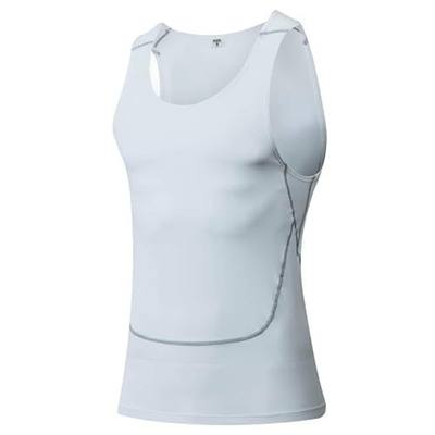 Mens Compression Sleeveless Cool Dry Sports Under Baselayer Shirt Tank Tops