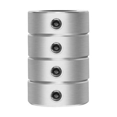 1/2" Bore Solid Steel Style Zinc Plated Set Screw Shaft Collars
