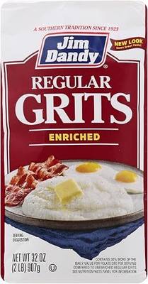 Jim Dandy Grits, Regular Enriched, 32 oz