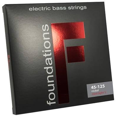 SIT Strings Foundations Nickel Bass Guitar Strings (S.I.T.), 5-String Bass Light 45-125, FN545125L