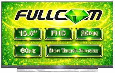 New 15.6" IPS FHD 1080P Matte Laptop LED LCD Replacement Screen/Panel Compatible with B156HAN02.1 B156HAN02.1 HW0A B156HAN02.1 HW1A (Non-Touch)