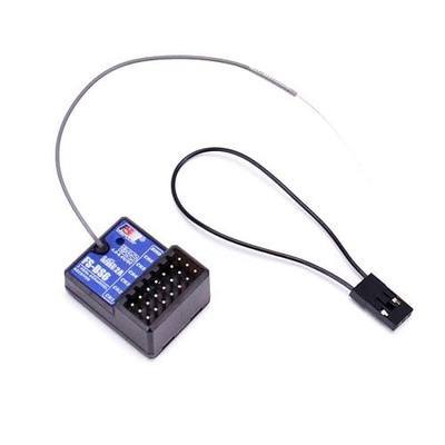 FlySky FS-BS6 Receiver 2.4Ghz 6CH AFHDS2 for FlySky FS-GT5 RC Car Boat Transmitter | 2.4Ghz 6CH Long Range AFHDS2 Surface Receiver Fits RC Car RC Boat