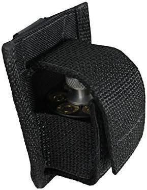 New Barsony Revolver Belt Clip Single Speed Loader Pouch for .22 .38 .357 Revolvers