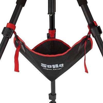 Soho Urban Artist Stone Bag For Tripod or Easel - Weigh Down & Stabilize or Store Supplies - PVC Coated, Easy Clean - Plein Air Painting, Photography Accessory