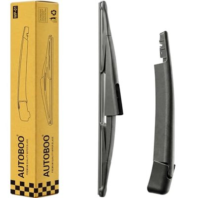 AUTOBOO 9L1Z17526A Replacement For Ford Expedition Lincoln Navigator 2009-2016 Rear Windshield Wiper Blade Arm Set-Factory OE Style…