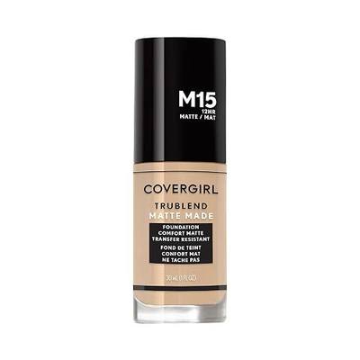 COVERGIRL TruBlend Matte Made Liquid Foundation, Buff Beige, 1 Fl Oz (Pack of 1)