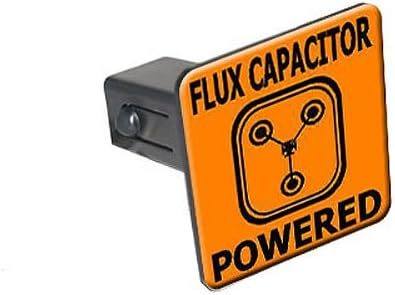 Flux Capacitor Powered Tow Trailer Hitch Cover Plug Insert 1 1/4 inch