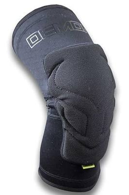 Demon Enduro Mountain Bike Knee Pads|BMX Knee Guards|Snowboard Knee Pads- Ultralight Edition (Comes as a Pair) (XL) Black