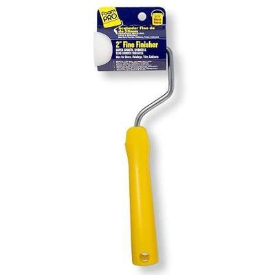 FoamPRO 162 | 2” Fine Finish Paint Roller | Mini Foam Roller (1 Pack) | Foam Paint Roll Cover + Paint Roller Handle | Home Painting Supplies & Paint Tools