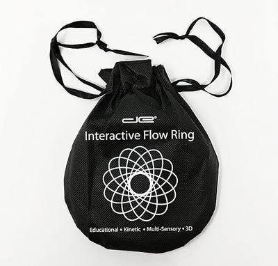 Teacher's Choice Flow Ring - Kinetic Spring Toy | Multi Sensory, Interactive, Educational 3D Shaped Arm Spinner (Rainbow)