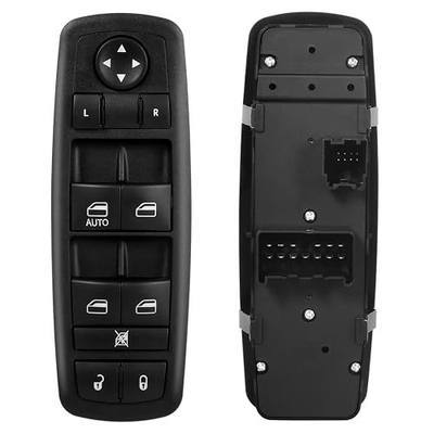 Master Power Window Switch Driver Side Compatible with 2008-2012 Jeep Liberty 2007-2011 Dodge Nitro, 2009-2010 Dodge Journey | 8+13 PINS | 1 AUTO | Replaces# 4602632AG, 4602632AH