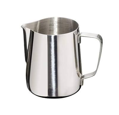 Milk Frothing Pitcher 20oz Stainless Steel Cup Perfect for Latte Art Steam Pitchers,Stainless Steel Milk FrotherPitcher Cup Steaming Pitcher 600ml With Measurement Scale