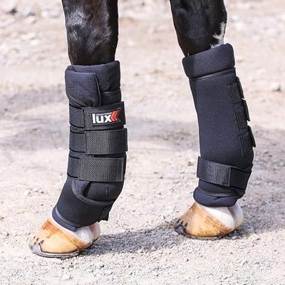 Quick Wraps | Speeds Up Warm-up and Recovery | Promotes Efficient Muscle Repair | Reduces Inflammation and Scar Tissue | Provides Suspensory Support | Color Black | Size Large