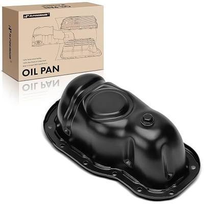 A-Premium Lower Engine Oil Pan Sump with Drain Plug Compatible with Toyota Tacoma 2006-2013, Tundra 2007-2013, 4Runner 2003-2013, FJ Cruiser 2007-2014, V6 4.0L | Compatible with Toyota Tacoma 2006-2013, Tundra 2007-2013, 4Runner 2003-2013, FJ Cruiser 2007-2014, V6 4.0L