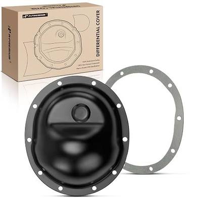 A-Premium Rear Differential Cover with Gasket & Drain Plug Compatible with Jeep Grand Cherokee 1999-2004 Cherokee 2001 Wrangler 2002-2006 with Dana 35 Axle | Compatible with Jeep Grand Cherokee 1999-2004, Cherokee 2001, Wrangler 2002-2006, with 35 Axle, Replaces 5012811AA