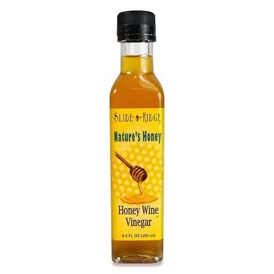 Slide Ridge Nature's Honey Wine Vinegar 8.5 fl oz - Create enticing marinades, glazes, and dressings! 1 Pack