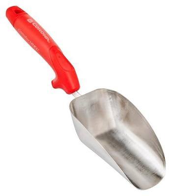 Corona Tools Corona CT 3364 Premium ComfortGEL Stainless Steel Scoop, red