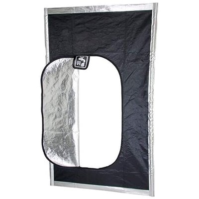 Black Hatch Zipper Door 57 1/2" w x 96”h