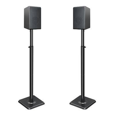 Mounting Dream Speaker Stands Height Adjustable for Satellite & Small Bookshelf Speakers, Set of 2 Floor Stand Mount for Bose Polk JBL Sony Yamaha and Others - 11LBS Capacity MD5402