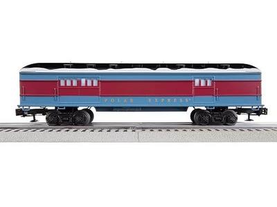 Lionel The Polar Express O Gauge Baggage Car – Lighted Railroad Model Train Car with Diecast Trucks, Operating Couplers, Snow-Covered Roof Detail, Age 14+