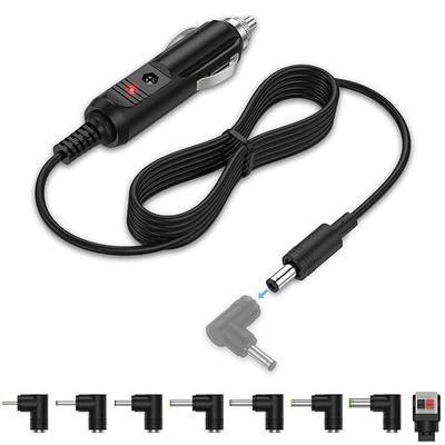 12V DC Car Charger for Portable DVD Player DBPOWER Sylvania RCA | Car Cigarette Lighter Power Cord 6.6FT for Snailax Seat Cushion, Spectra S1 S2 Breast Pump