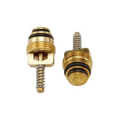 # BAS03009 (25 Count) M10 Brass A/C Schrader Valve Core Aftermarket Replacement For MT0065, 59356, GM 10245619, Chrysler 4882331, Ford 4L3Z19D701A & More Vehicles