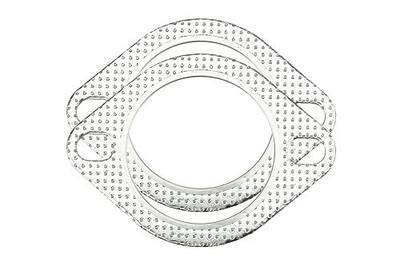 2.5 Inch Exhaust Gasket 2-Bolt 62mm Flange High Temperature Graphite for Headers, Catback, Axleback (2 Pack)
