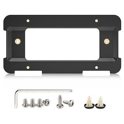 RED WOLF Rear License Plate Frame Bracket Holder Mount Fit for 2005-2024 BMW 1/2/ 3/5 / 6/ X Series, 328i 323i 528i M3, 2002-2019 Mini Cooper 51187160607 & 511882380615/51188238061 Tag Frame