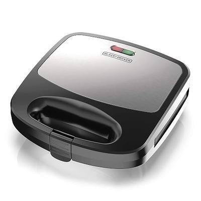 BLACK+DECKER 3-in-1 Waffle Maker, Grill & Sandwich Press