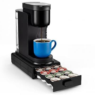 EVERIE Coffee Pod Organizer Drawer for Keurig K-Cup Pods, Holds 18 Pods - Compact, Easy-Access Design with Smooth Glide, Ideal for Small Spaces and Coffee Machines