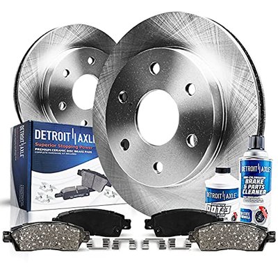 Detroit Axle - Front Brake Kit for 2009-2017 Chevy Traverse Buick Enclave
