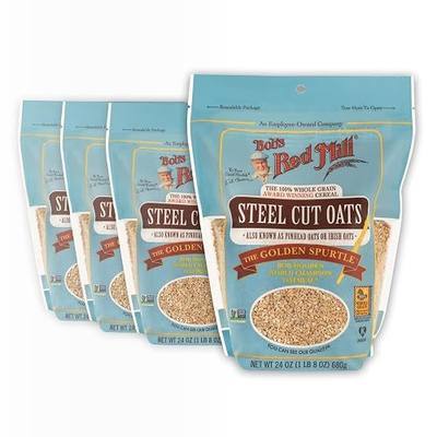 Bob's Red Mill Steel Cut Oats, 24oz (4 Pack)
