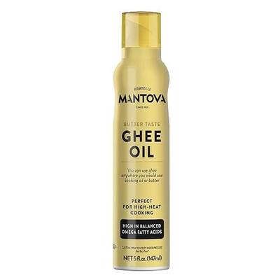 Mantova Spray High in naturally balanced omega fatty acids, with olive oil and avocado oil, 5 Fl Oz, ghee butter