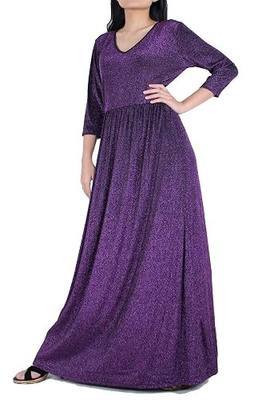 Women Maxi Dress Plus Size Formal Beach Wedding Guest Party Bridesmaid Evening Ball Gown Gala