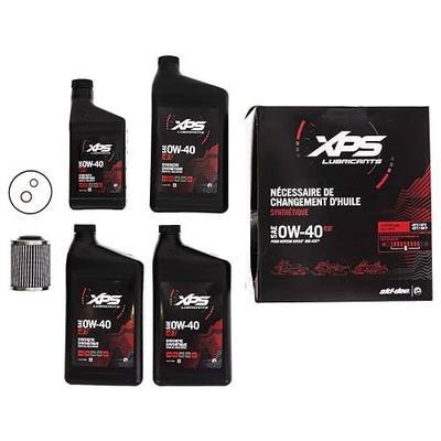 SKI-DOO 4T 0W-40 Synthetic Oil Change Kit for Rotax 900 ACE engine