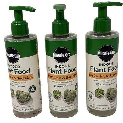 Miracle-Gro Succulent Plant Food, 8 OZ (3 Pack)