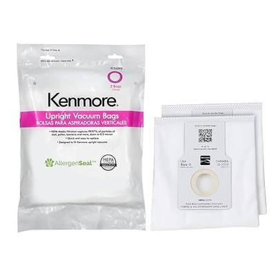 Kenmore 53294 Style O HEPA Cloth Vacuum Bags Upright Vacuum Cleaners 6 Pack